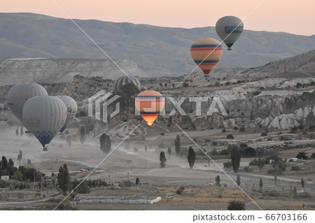 Hot air balloons in Cappadocia (Turkey) Hot air balloons in Cappadocia (Turkey) 66703166
