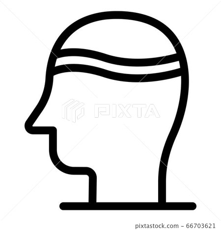 Depression icon, outline style Depression icon, outline style 66703621