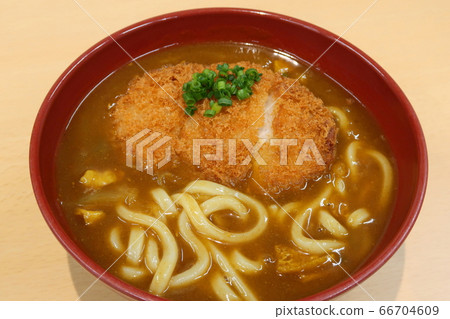 Katsu curry udon 66704609
