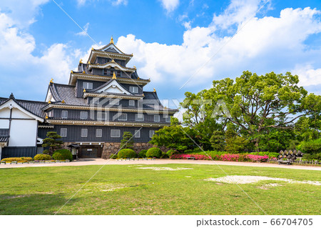 《Okayama Prefecture》Okayama Castle/Main Tower 66704705