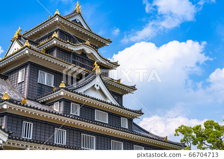 《Okayama Prefecture》Okayama Castle/Main Tower 66704713
