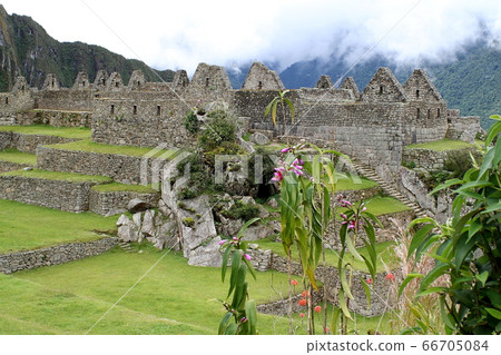 Machu Picchu Ruins World Heritage Site Peru 66705084