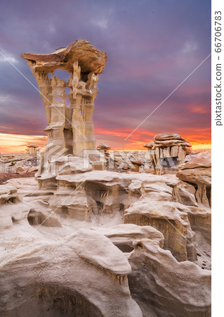 Bisti Badlands, New Mexico, USA Bisti Badlands, New Mexico, USA 66706783
