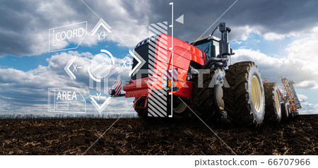 Autonomous remote controlled agricultural tractor Autonomous remote controlled agricultural tractor 66707966