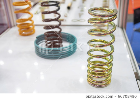 The wire coil spring parts for industrial purpose. The wire coil spring parts for industrial purpose. 66708480
