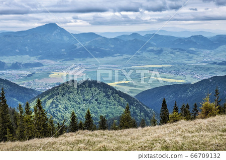 Big Choc and Ruzomberok from Low Tatras, Slovakia Big Choc and Ruzomberok from Low Tatras, Slovakia 66709132