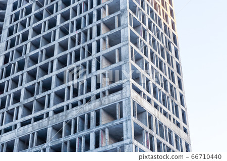 tall gray cement building foundation for a tall gray cement building foundation for a 66710440
