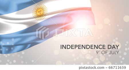 Argentina happy independence day vector banner, greeting card Argentina happy independence day vector banner, greeting card 66711639
