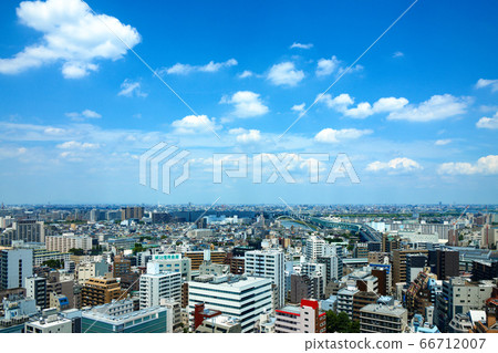 We look at the cityscape for the north north Pia Eko junction junction 66712007