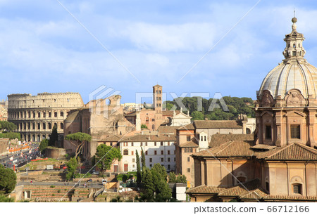 Fori Romani, Roma, Italia 66712166