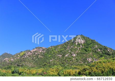 [愛媛縣]鮮綠色的安金山（大山神社） 66712650