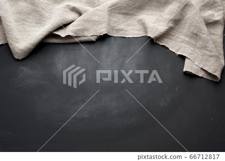 gray kitchen textile towel folded on a black gray kitchen textile towel folded on a black 66712817