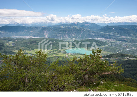 Beautiful lanscape at mountains valley in Italy Beautiful lanscape at mountains valley in Italy 66712983