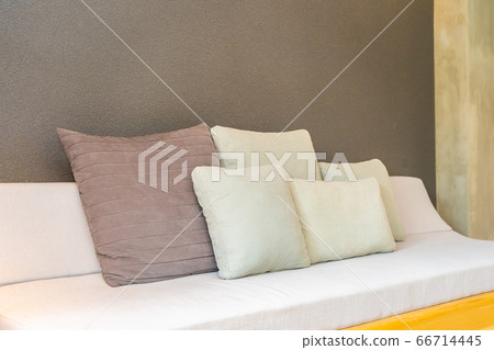 Pillow on sofa decoration interior Pillow on sofa decoration interior 66714445