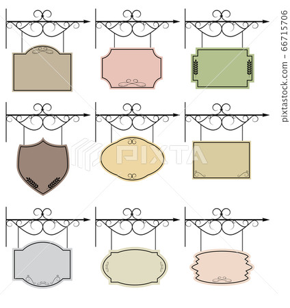 Signboard set Signboard set 66715706