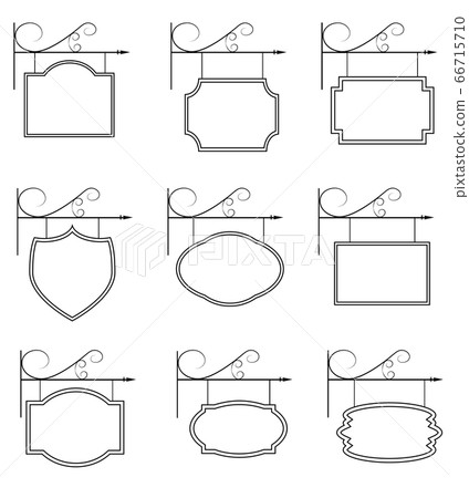 Signboard set Signboard set 66715710