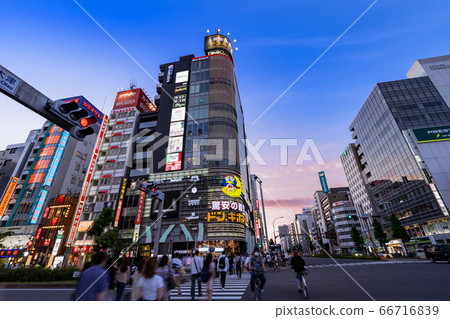 In front of Nishiki-dori, Don Quijote Nagoya Sakae, Sakae downtown, Naka-ku, Nagoya city In front of Nishiki-dori, Don Quijote Nagoya Sakae, Sakae downtown, Naka-ku, Nagoya city 66716839