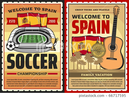 Spain travel posters, Spanish culture, landmarks 66717595