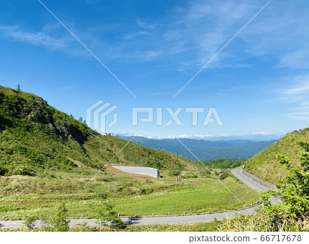 Lower world scenery from Mt. Shirane 66717678