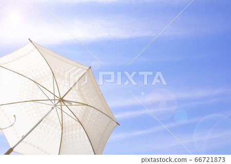 Parasol sun blue sky Parasol sun blue sky 66721873