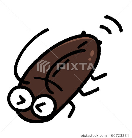 Cute running cockroach character 66723284