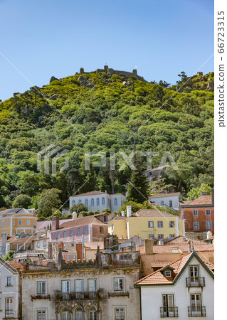 Ruins of Moorish castle in Sintra, Portugal Ruins of Moorish castle in Sintra, Portugal 66723315