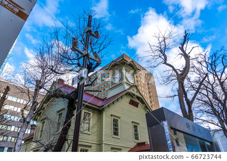 Sapporo clock tower 66723744