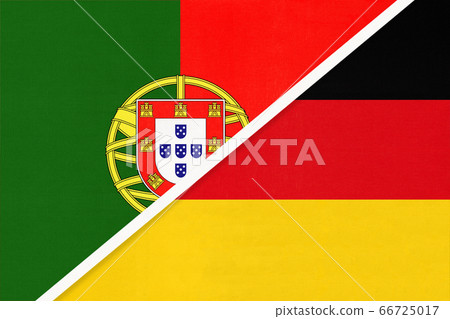 Portugal and Germany, symbol of national flags Portugal and Germany, symbol of national flags 66725017
