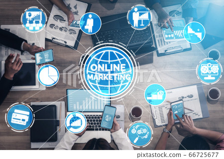 Marketing of Digital Technology Business Concept. Marketing of Digital Technology Business Concept. 66725677