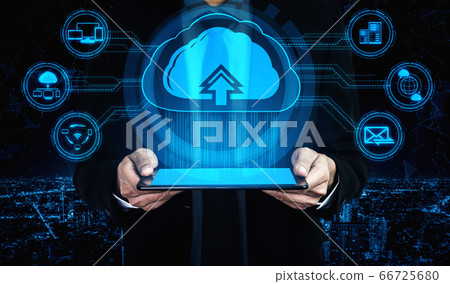 Cloud computing technology and online data storage Cloud computing technology and online data storage 66725680