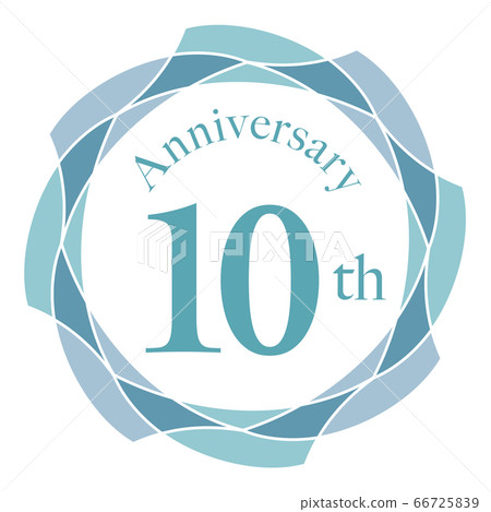 10th anniversary mark 66725839