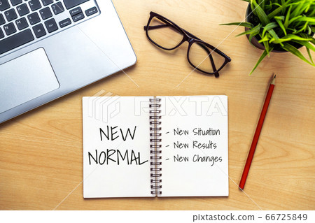 New normal concept effected by COVID 19 New normal concept effected by COVID 19 66725849