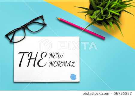 New normal concept effected by COVID 19 New normal concept effected by COVID 19 66725857