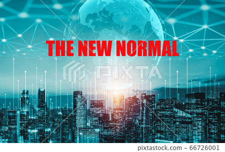 New normal concept effected by COVID 19 New normal concept effected by COVID 19 66726001