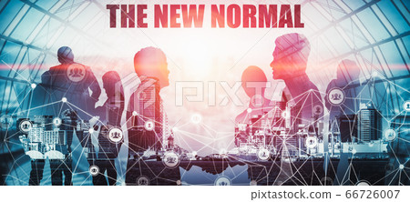 New normal concept effected by COVID 19 New normal concept effected by COVID 19 66726007