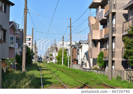 東急世田谷本線世田谷站附近的風景 東急世田谷本線世田谷站附近的風景 66726740