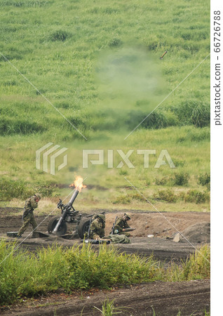 JGSDF燒製120毫米迫擊砲 66726788