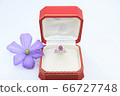 Ring diamond ruby 66727748