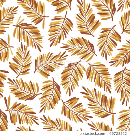 Seamless tropical pattern with tropical plants 66728222