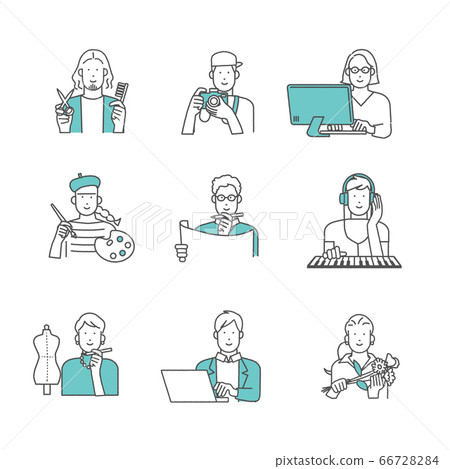 Illustration material for professionals and creators Illustration material for professionals and creators 66728284