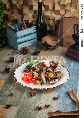 Appetizer chopped lamb ribs semechki seeds Appetizer chopped lamb ribs semechki seeds 66729544