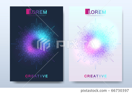 Modern vector template for brochure leaflet flyer cover catalog magazine or annual report in A4 size. Business, science and technology design book layout. Presentation with mandala. Card surface. Modern vector template for brochure leaflet flyer cover catalog magazine or annual report in A4 size. Business, science and technology design book layout. Presentation with mandala. Card surface. 66730397