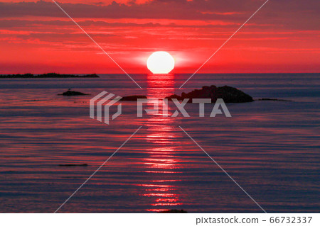 Hokkaido Summer Shakotancho Sunset 66732337