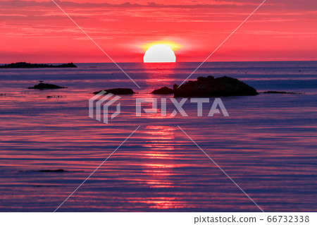 Hokkaido Summer Shakotancho Sunset 66732338
