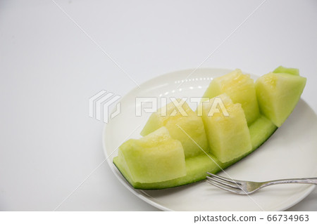 熊本縣的名產肥後綠切成小塊[瓜] 66734963