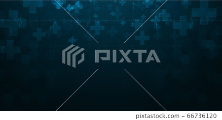 health care and science icon pattern medical innovation concept background vector design. 66736120