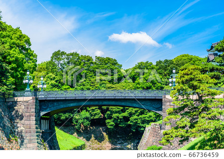 Tokyo Imperial Palace Gaien Double Bridge (Main Gate Iron Bridge) 66736459