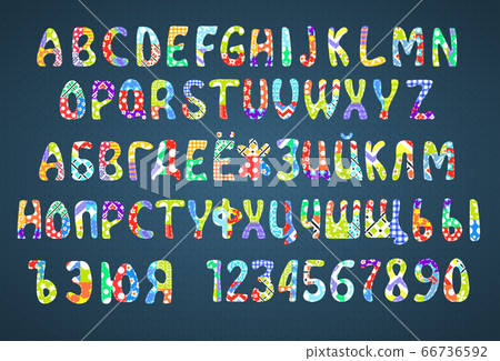 colorful flower patchwork font colorful flower patchwork font 66736592