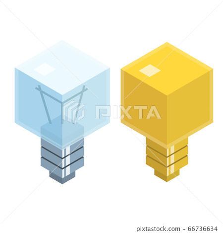isometric light bulb lamps isometric light bulb lamps 66736634
