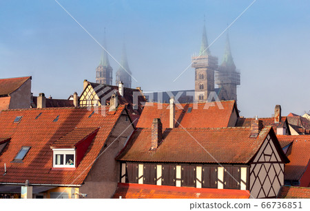 Rothenburg ob der Tauber. Old famous medieval city. Rothenburg ob der Tauber. Old famous medieval city. 66736851